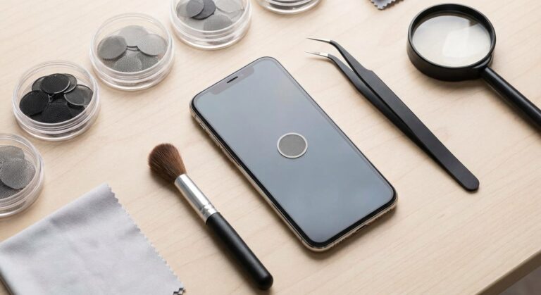 如何選擇手機聽筒防塵網：材質比較、安裝教學與維護技巧