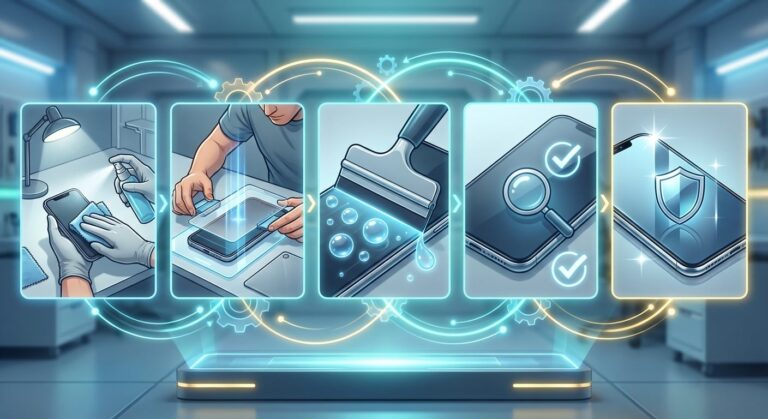 貼膜步驟圖解：五個關鍵步驟讓貼膜作品完美無瑕，新手變專家