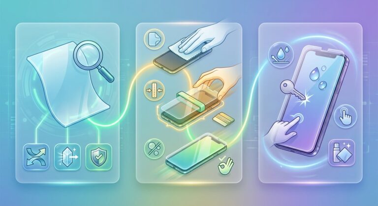 如何選擇適合手機的TPU保護膜：材質到安裝的完整指南