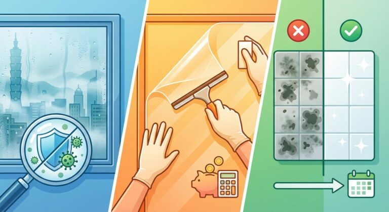 台灣防霉抗菌膜DIY安裝成本與實測效果全解析｜防潮指南