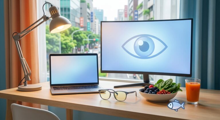 學生護眼指南：從飲食到設備調整的生活數位護眼實用方案